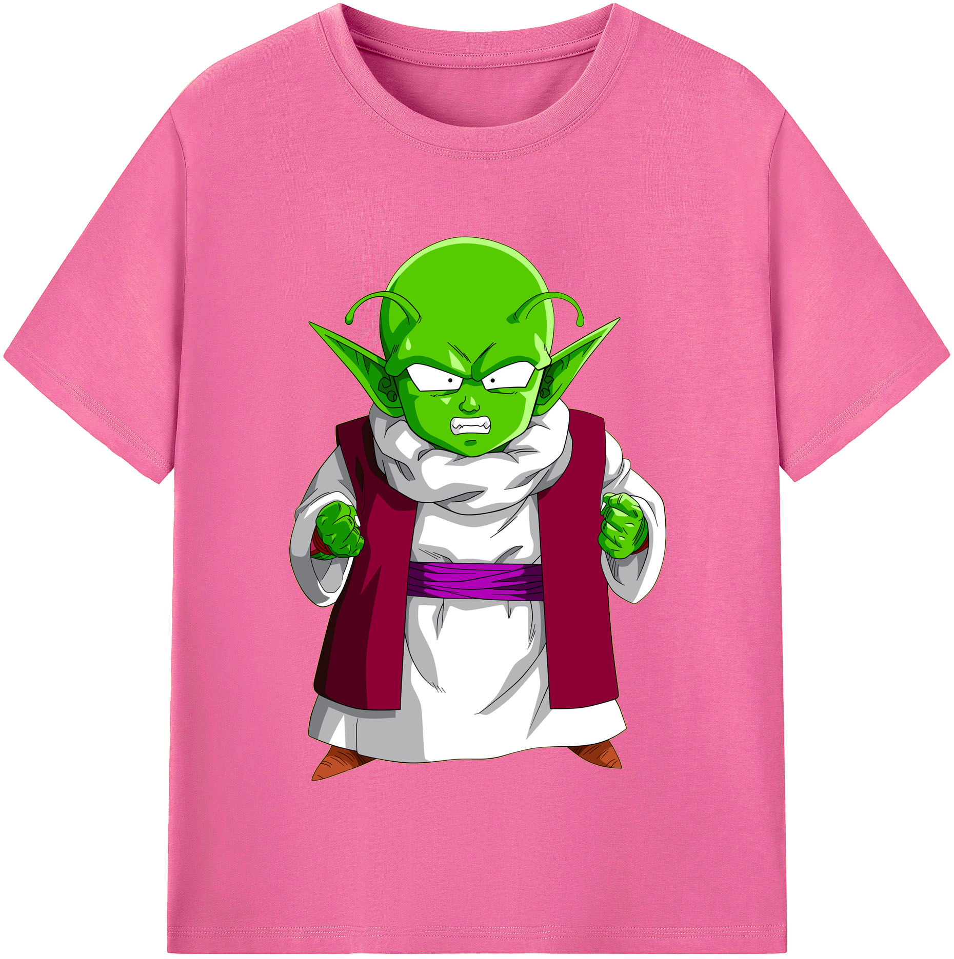 （画像用） ドラゴンボール ピッコロ DRAGON BALL Piccolo レディースカジュアルプリントTシャツ（綿100％）